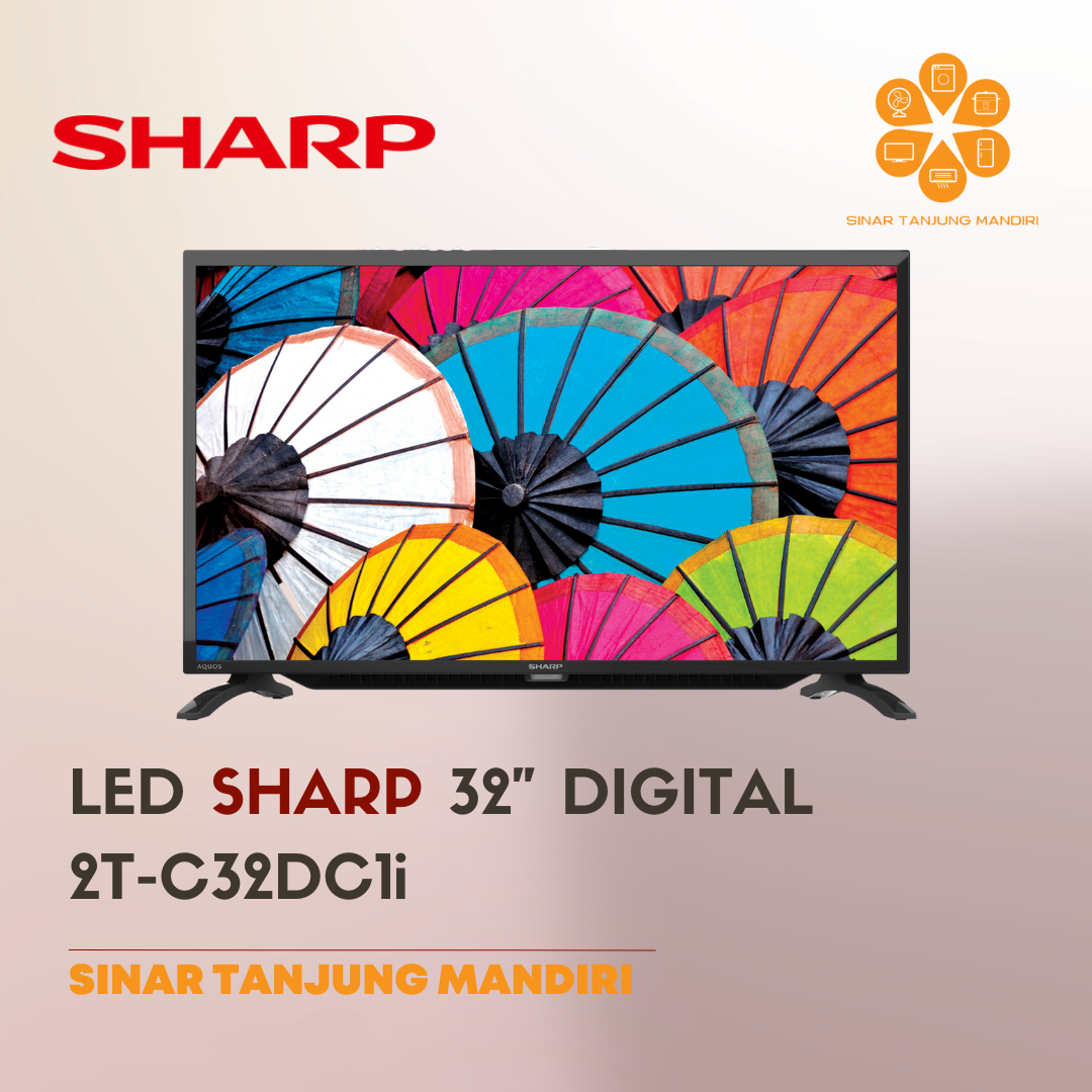 LED SHARP 32 INCH 2T-C32DC1i